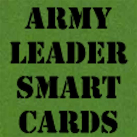 smart cards army|army leader smart cards.